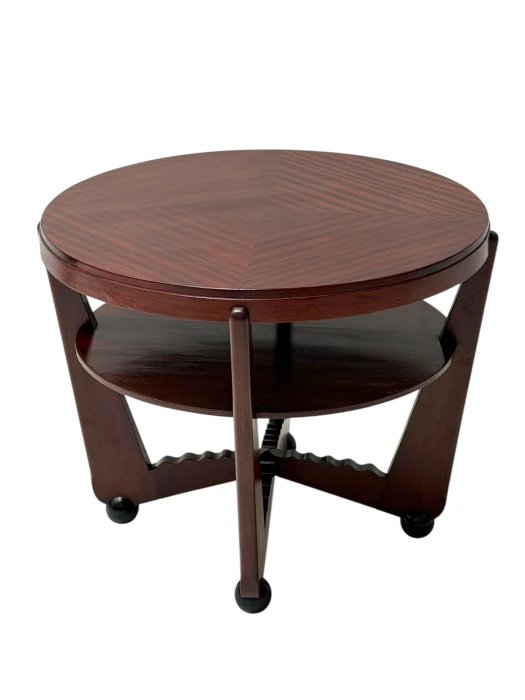 1920s Art Deco Coffee Table by Max Coini in American Walnut